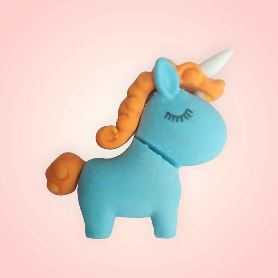 Kids Eraser Unicorn Shape - For Kids, Birthday Return Gift (Pack of 12)
