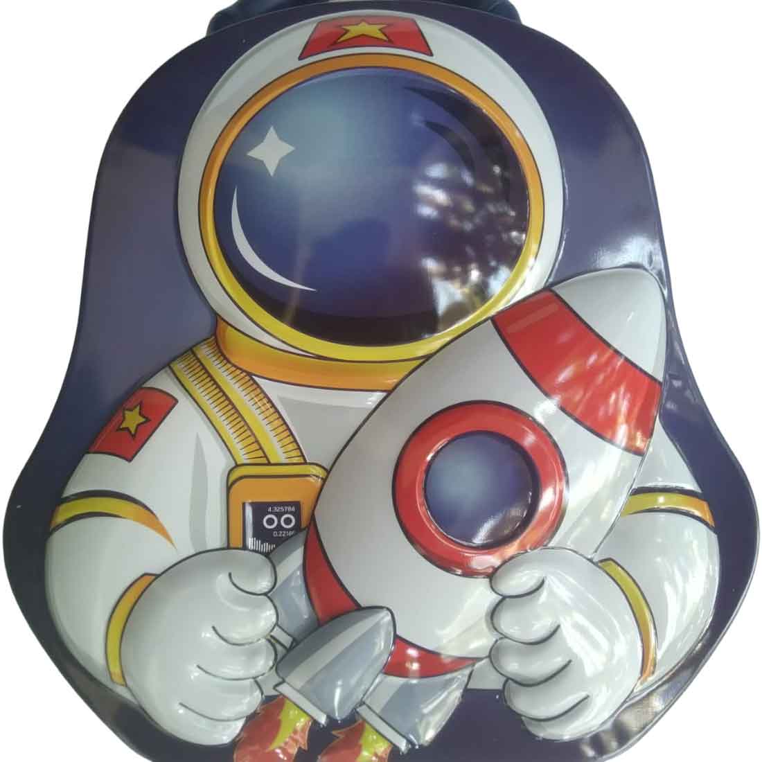 Astronaut Piggy Bank | Coin Box | Gullak | Money Box with Lock & Keys - For Kid's Birthday & Return Gift - Apkamart