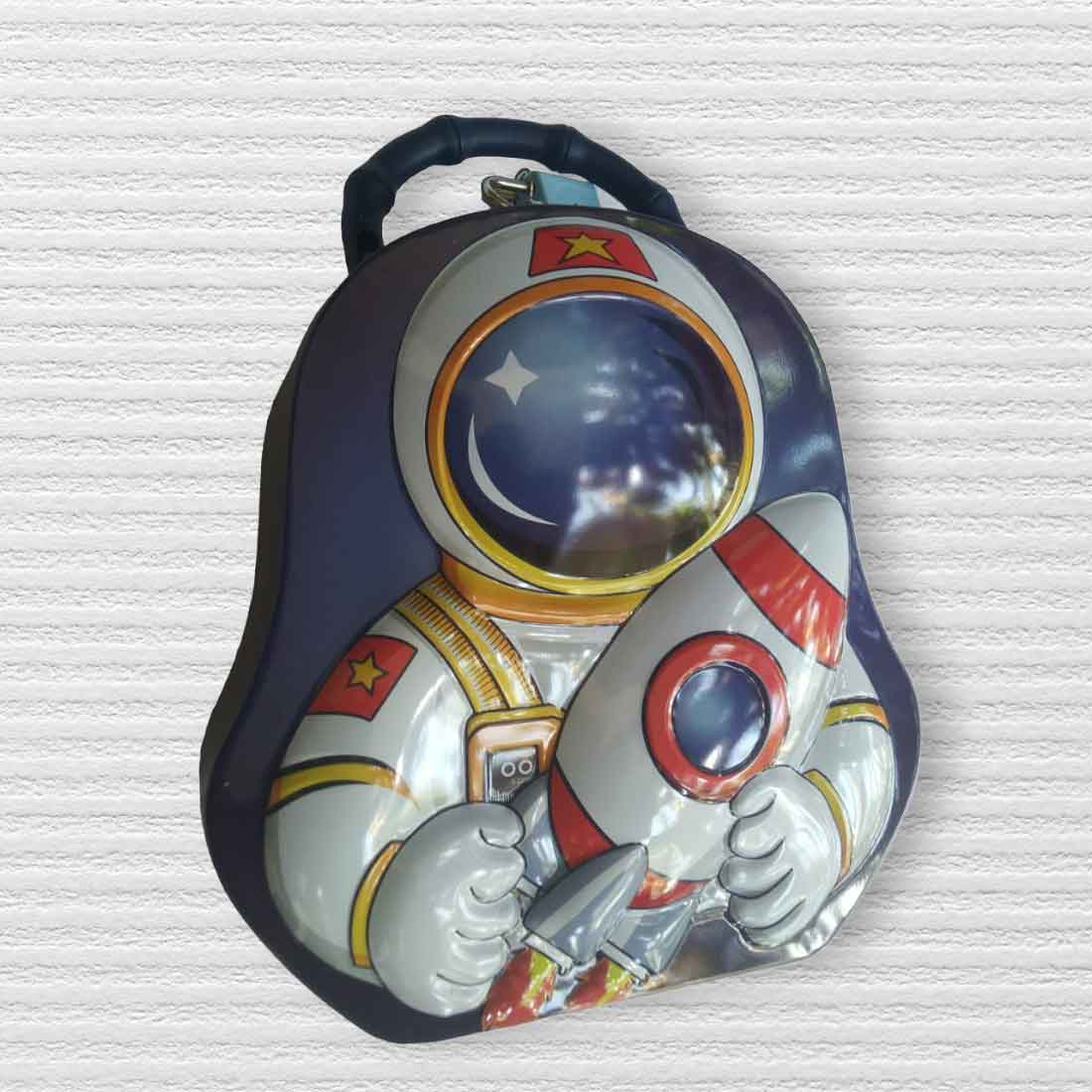 Astronaut Piggy Bank | Coin Box | Gullak | Money Box with Lock & Keys - For Kid's Birthday & Return Gift - Apkamart