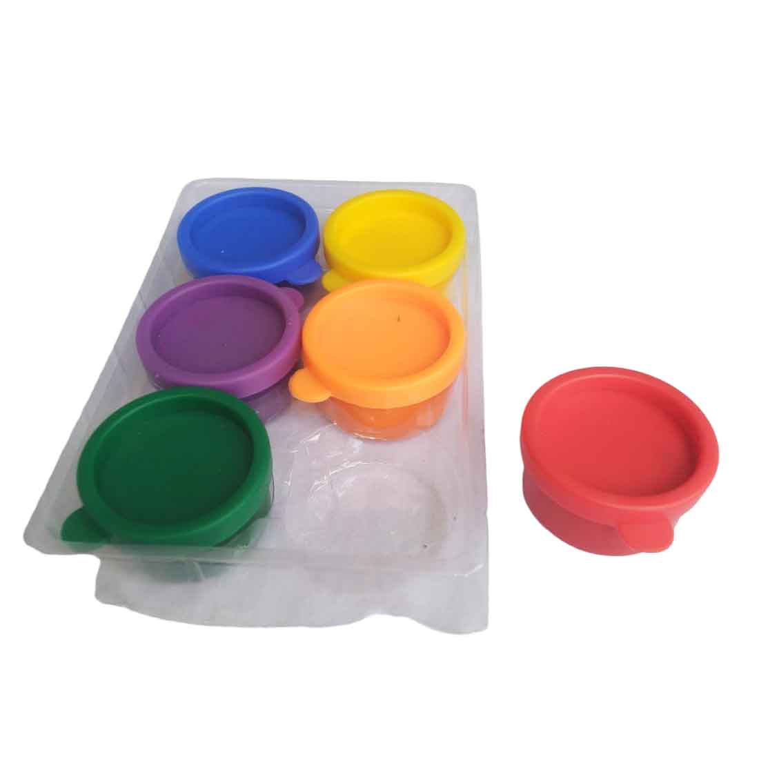 Finger Paints for Kids | Washable Non Toxic Finger Paint Set for Toddlers Children Art & Craft | Easy-Clean Finger Paints for Washable Fun - (6 Colors) (pack Of 1) - Apkamart