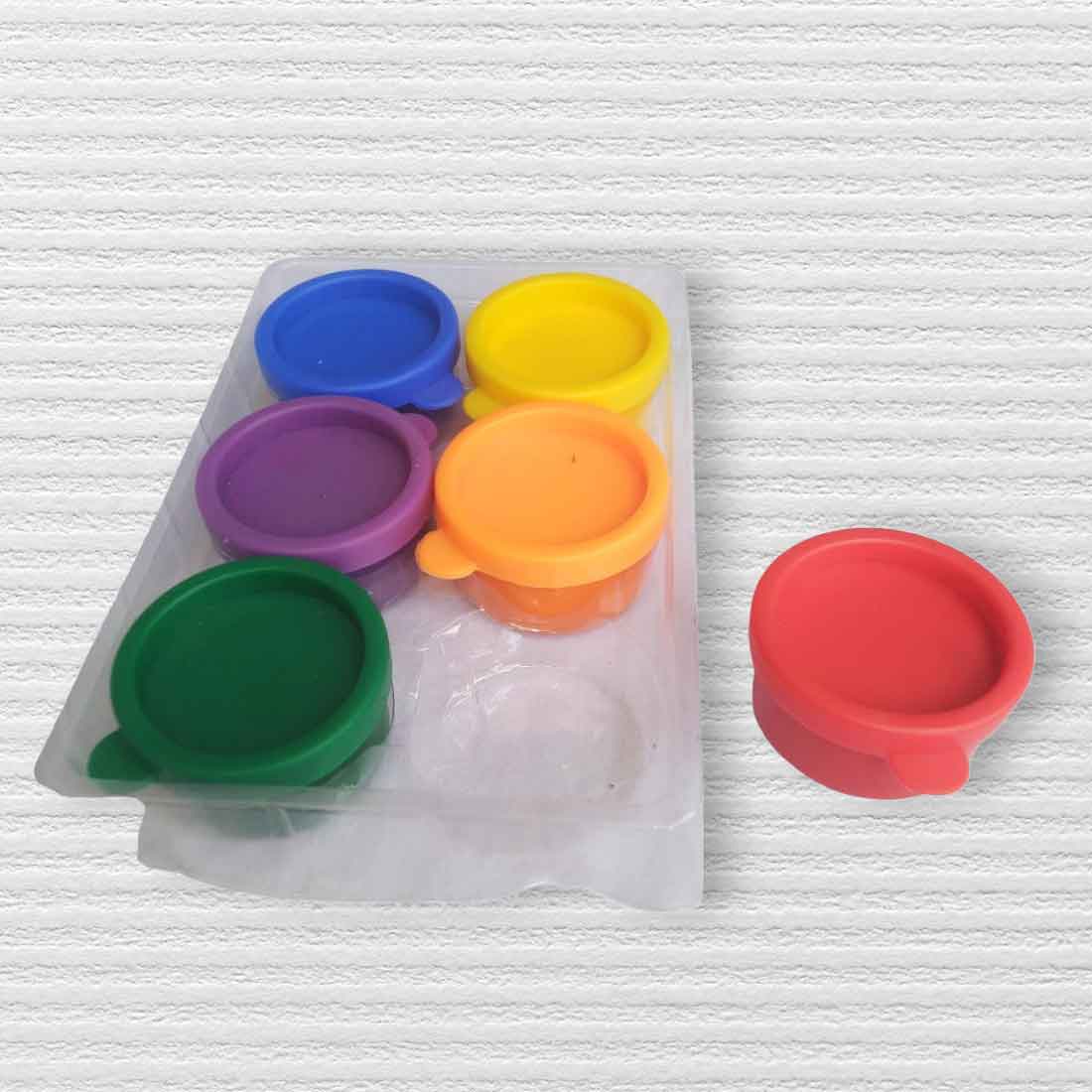 Finger Paints for Kids | Washable Non Toxic Finger Paint Set for Toddlers Children Art & Craft | Easy-Clean Finger Paints for Washable Fun - (6 Colors) (pack Of 1) - Apkamart