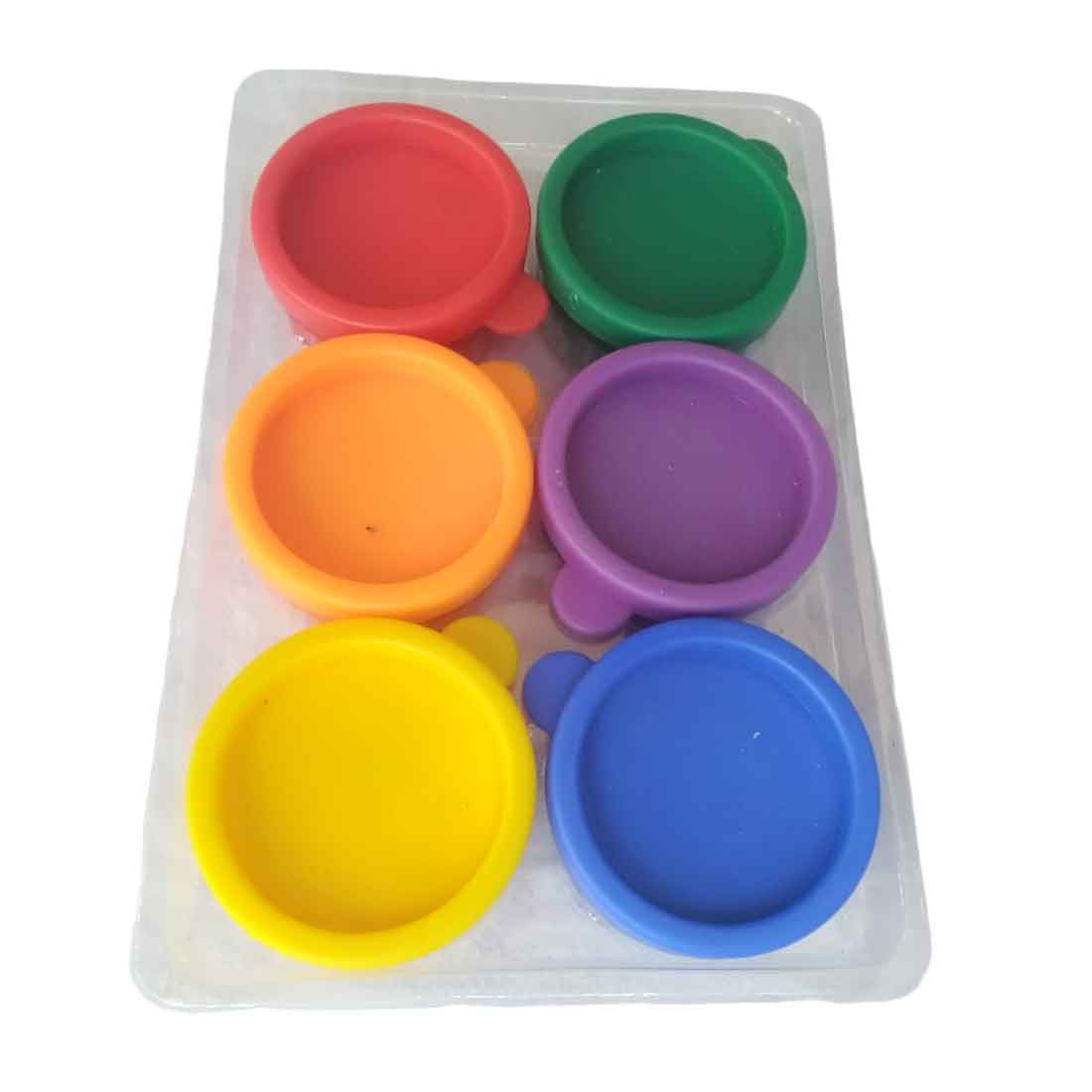 Finger Paints for Kids | Washable Non Toxic Finger Paint Set for Toddlers Children Art & Craft | Easy-Clean Finger Paints for Washable Fun - (6 Colors) (pack Of 1) - Apkamart