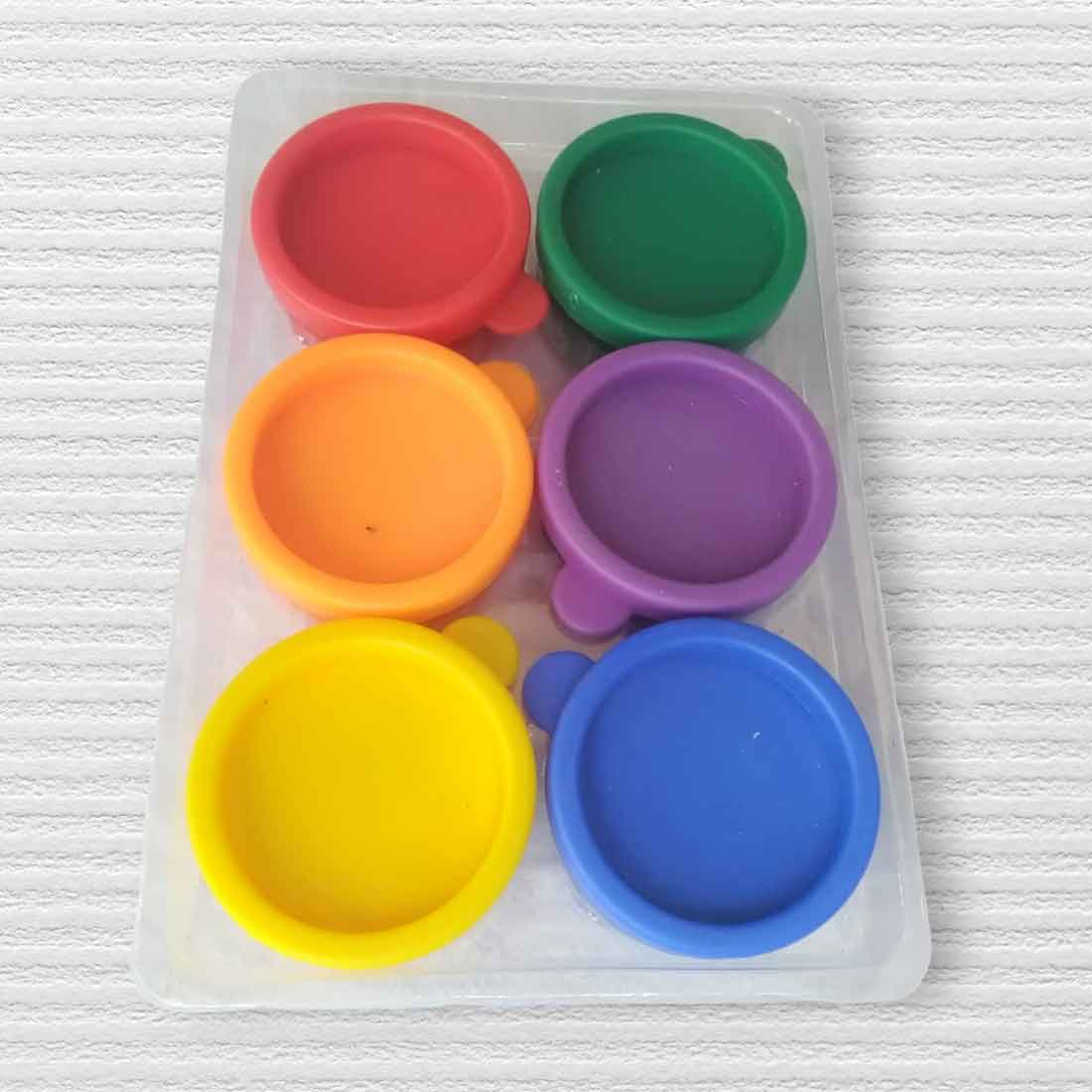 Finger Paints for Kids | Washable Non Toxic Finger Paint Set for Toddlers Children Art & Craft | Easy-Clean Finger Paints for Washable Fun - (6 Colors) (pack Of 1) - Apkamart