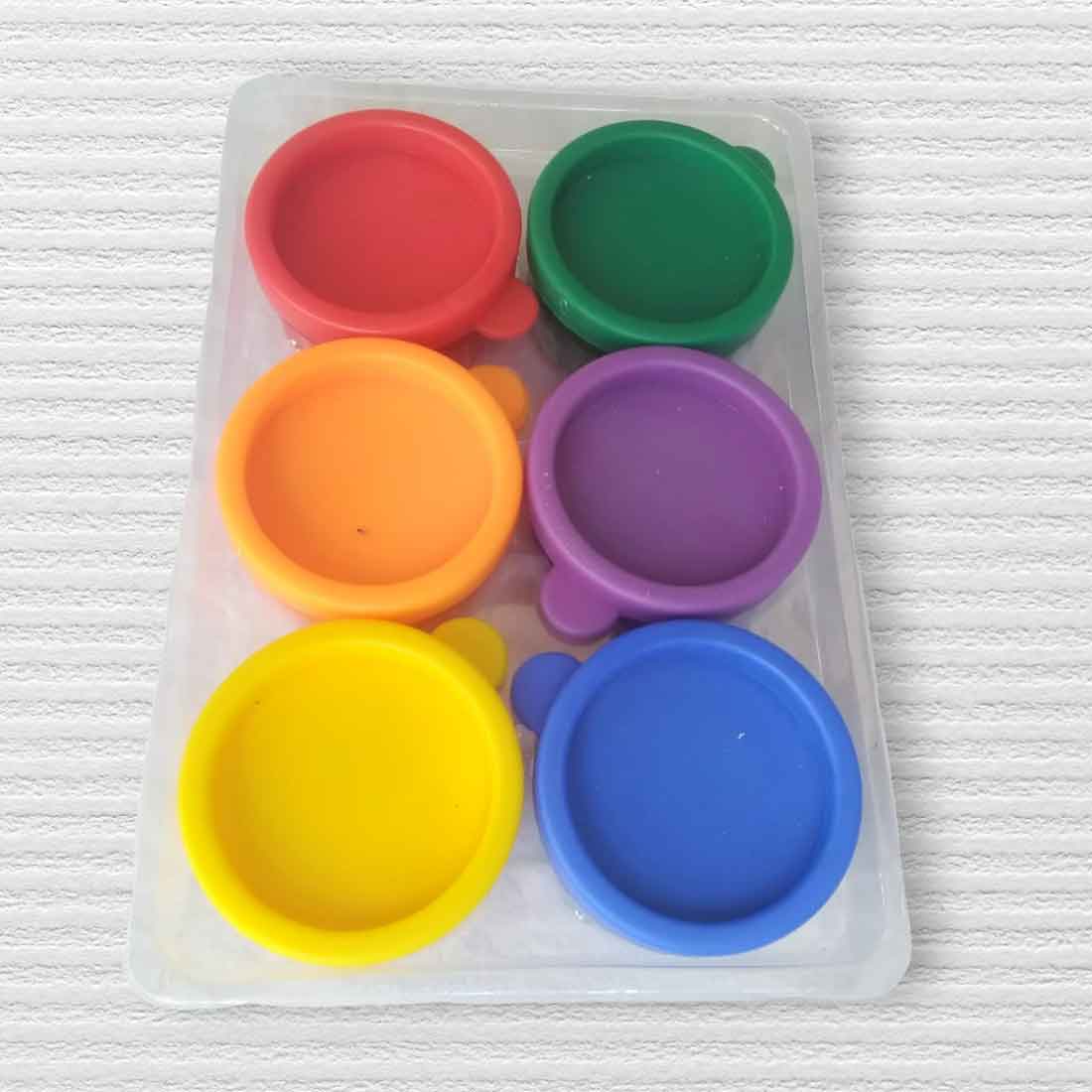 Finger Paints for Kids | Washable Non Toxic Finger Paint Set for Toddlers Children Art & Craft | Easy-Clean Finger Paints for Washable Fun - (6 Colors) (pack Of 1) - Apkamart
