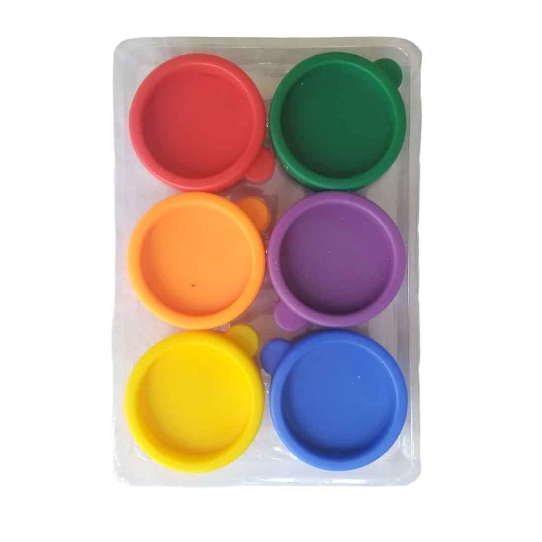 Finger Paints for Kids | Washable Non Toxic Finger Paint Set for Toddlers Children Art & Craft | Easy-Clean Finger Paints for Washable Fun - (6 Colors) (pack Of 1) - Apkamart