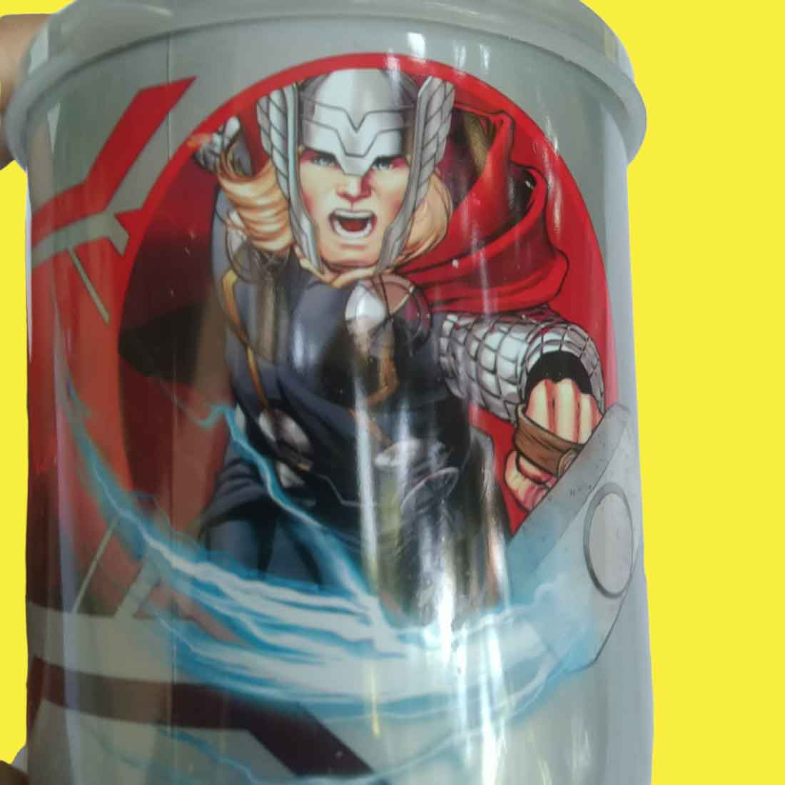 Mug With Cartoon Characters - For Kids | Milk Mug with lid - For Kids & Return Gift | In Assorted Color & Design (Single & Pack of 2) - Apkamart