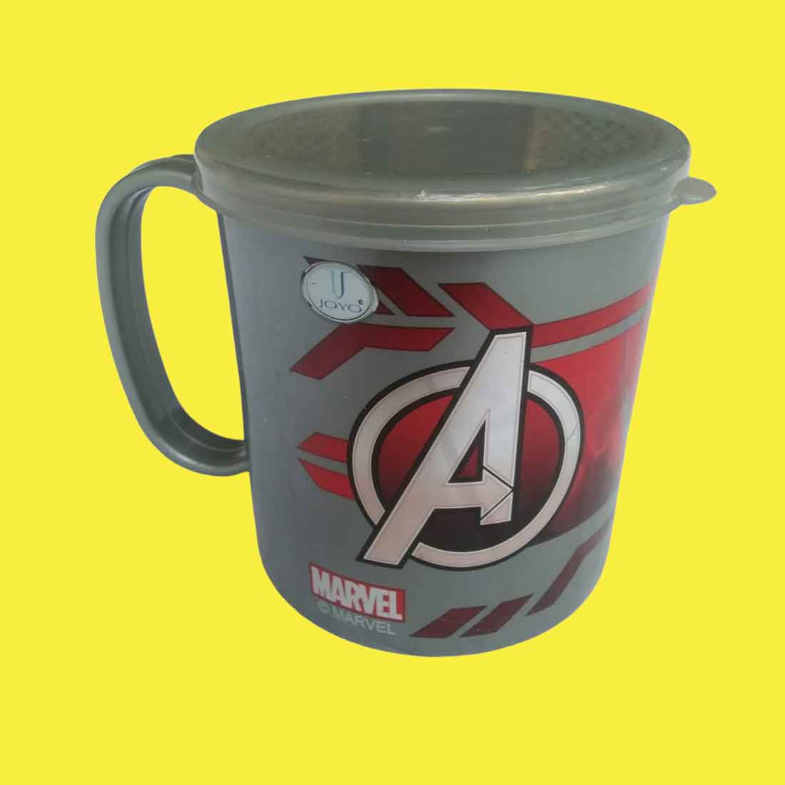 Mug With Cartoon Characters - For Kids | Milk Mug with lid - For Kids & Return Gift | In Assorted Color & Design (Single & Pack of 2) - Apkamart