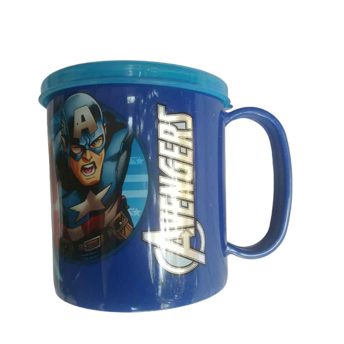 Mug With Cartoon Characters - For Kids | Milk Mug with lid - For Kids & Return Gift | In Assorted Color & Design (Single & Pack of 2) - Apkamart