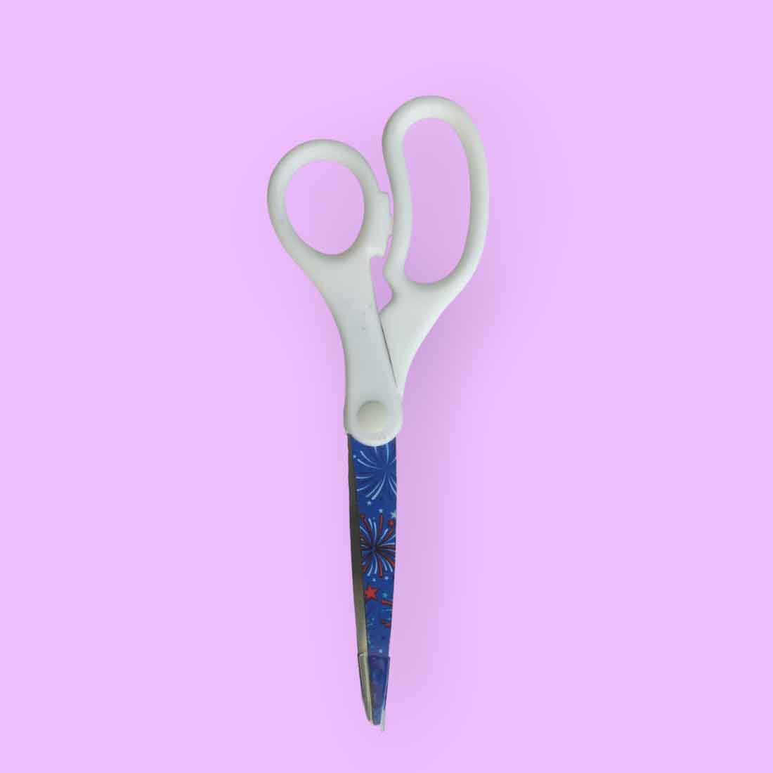 Kids-Friendly Craft Scissors in Assorted Colors – for School, Art and Craft (Pack of 3)