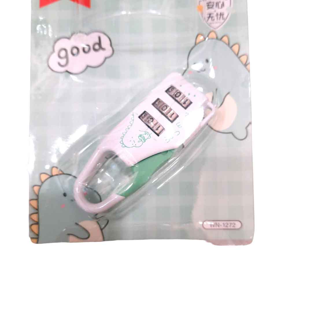 Multicolor Cute Number Padlocks – For Kids | Gifts & Return Gifts ( Pack of 4) - Apkamart