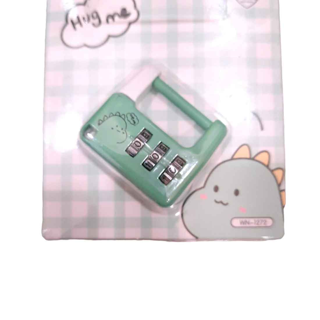 Multicolor Cute Number Padlocks – For Kids | Gifts & Return Gifts ( Pack of 4) - Apkamart