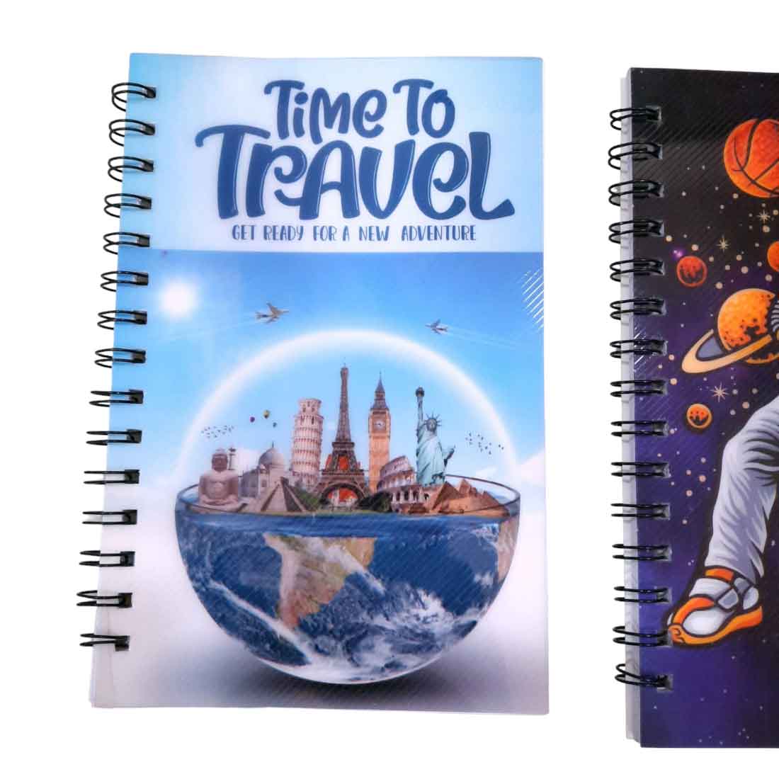 Spiral Note Book Single Line | A6 Size Note Book (60 Pages) - For Kids, Students & Return Gifts - Apkamart