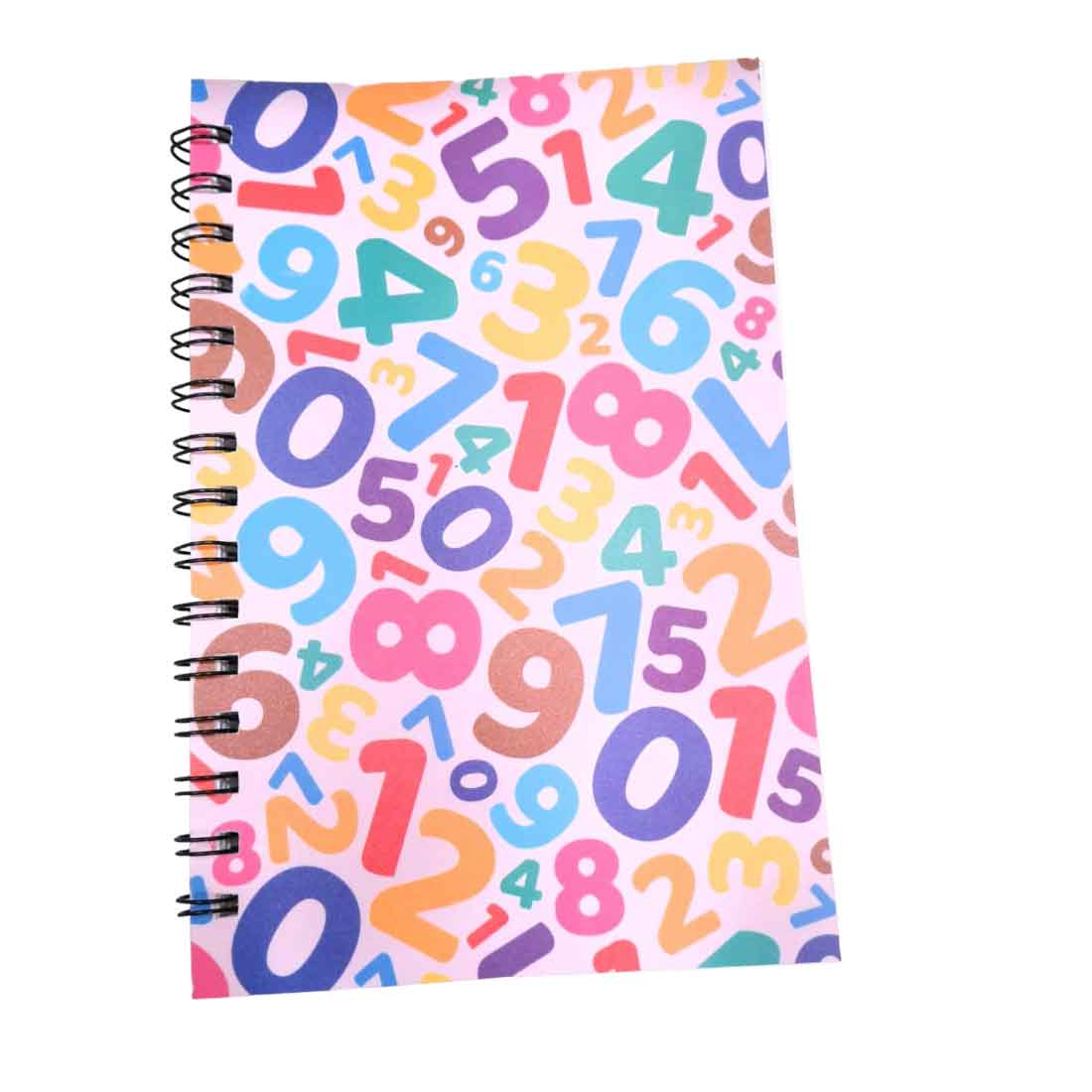 Spiral Note Book Single Line | A6 Size Note Book (60 Pages) - For Kids, Students & Return Gifts - Apkamart
