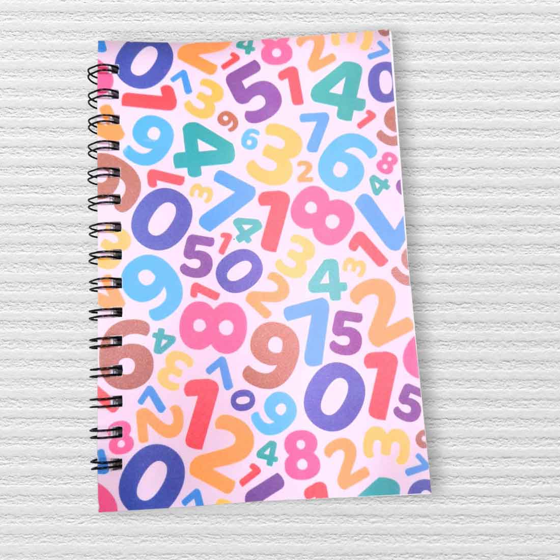 Spiral Note Book Single Line | A6 Size Note Book (60 Pages) - For Kids, Students & Return Gifts - Apkamart