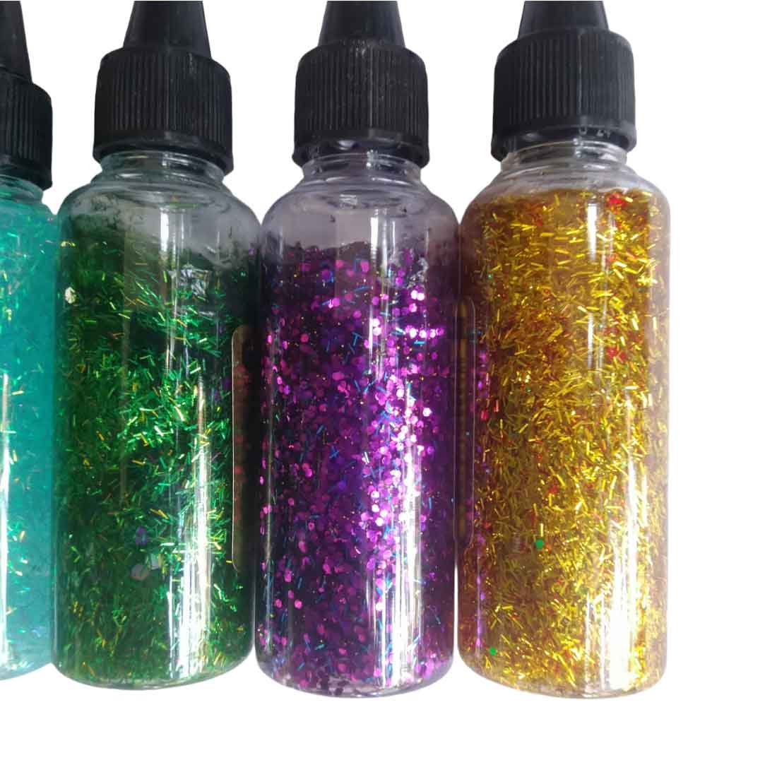 Sparkle Glitter Glue | Multicolor Sticky Glitter Glue Tube - For Art and Craft for Kids (Pack of 12) - Apkamart