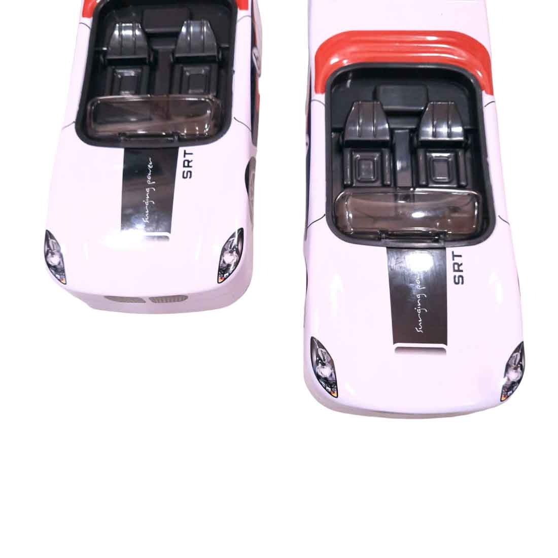 Pencil Box | Pen Pencil Case - Racing Car Design With Wheels - for Kids School Supplies & Birthday Return Gifts - Apkamart #style_pack of 2