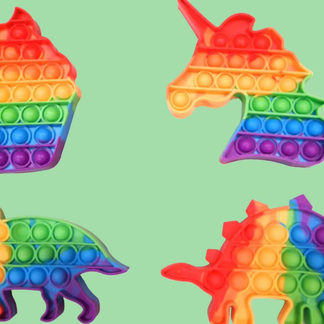 Colorful & Attractive Pop It Toys | Poppet Push Pop Bubble Toy - For Kids and Adults - Apkamart