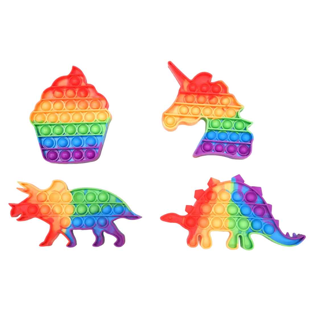 Colorful & Attractive Pop It Toys | Poppet Push Pop Bubble Toy - For Kids and Adults - Apkamart