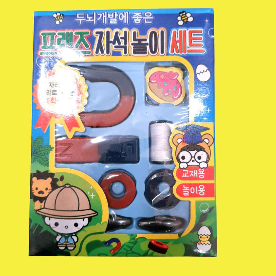 Magnet Game Set - for Kids, School Projects & Kids Education (Includes a variety of magnetic pieces) - Apkamart