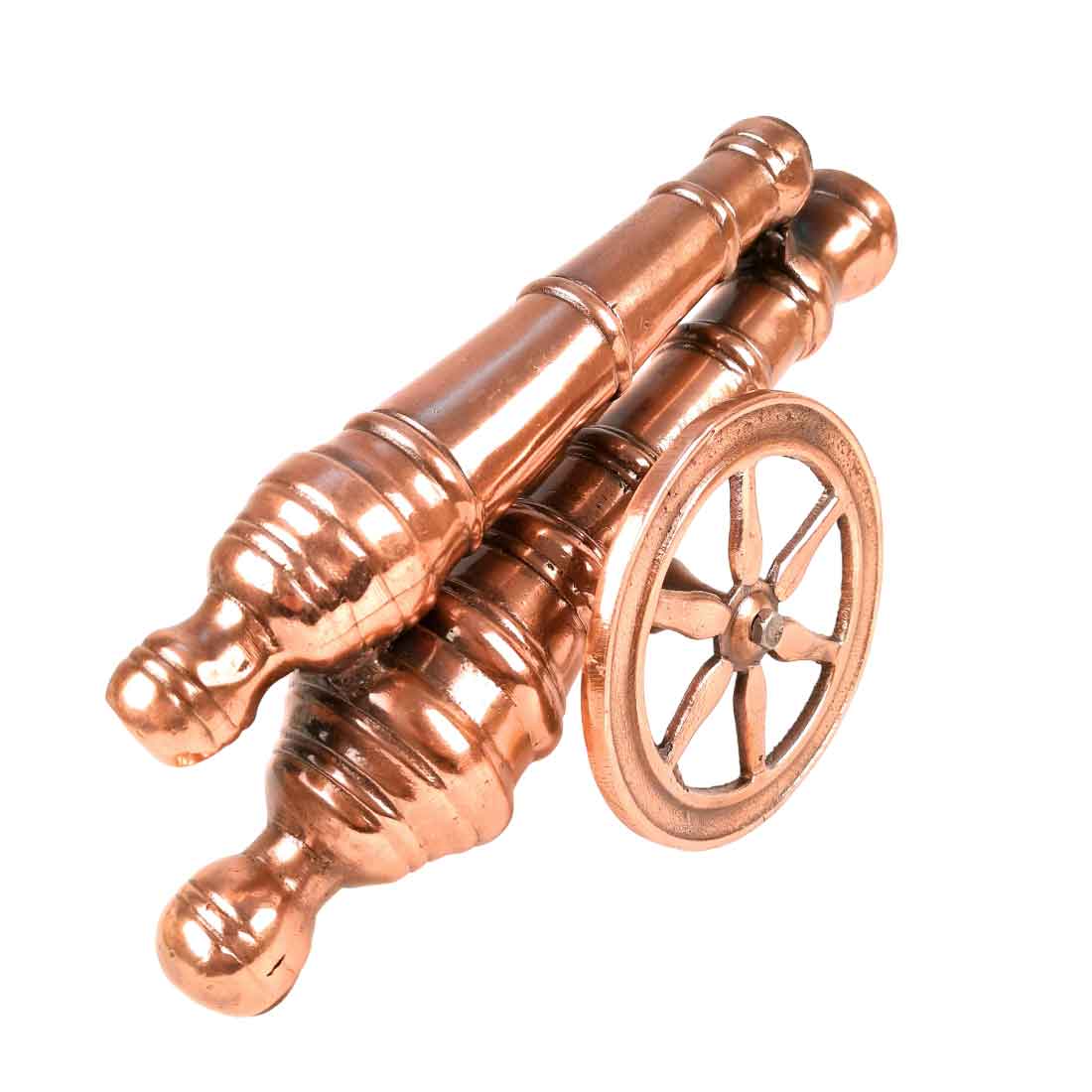Cannon Double Barrel - Antique Showpiece - For Table Decor & Gifts -13 Inch - apkamart