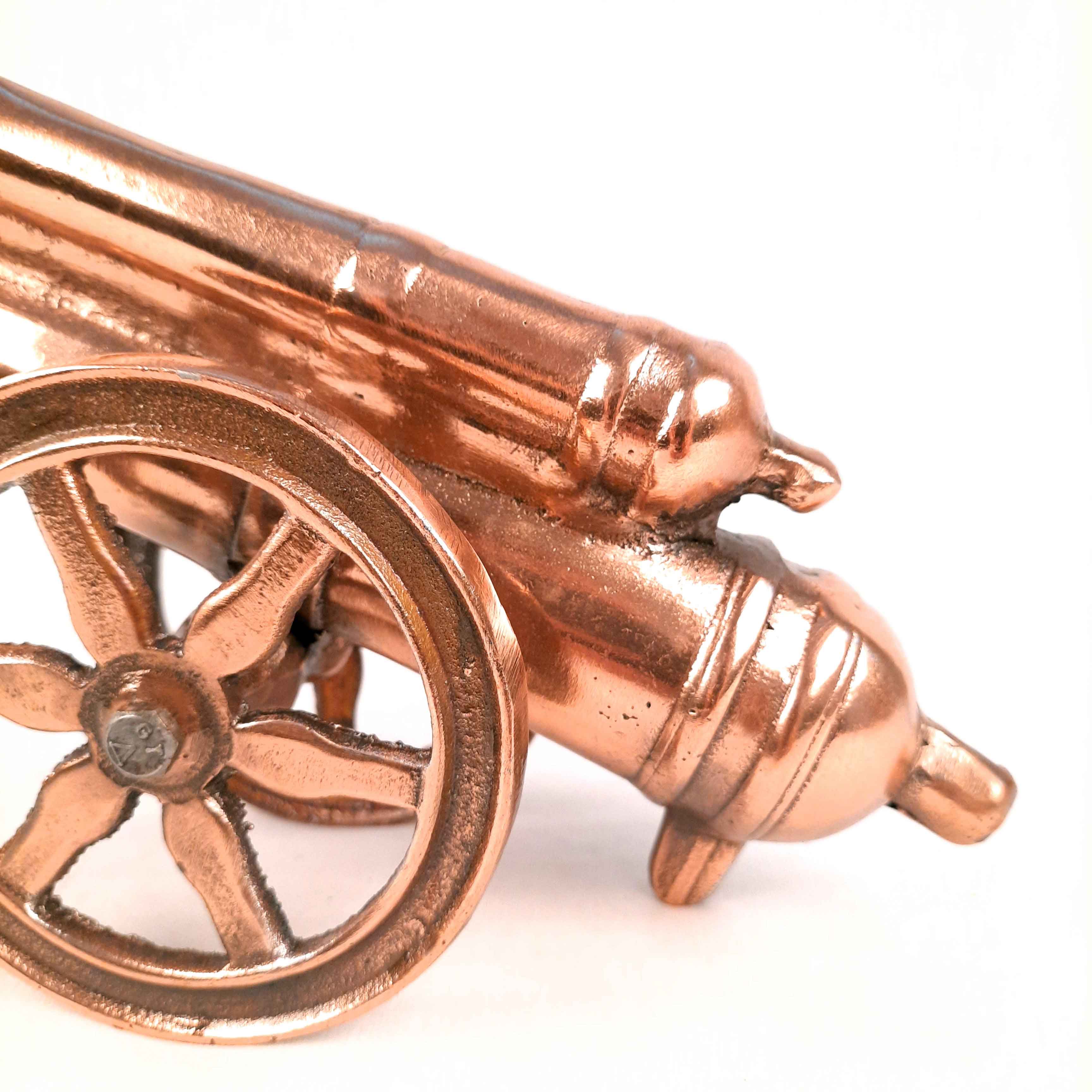 Cannon Showpiece - Double Barrel Vintage Cannon -11 Inch - Apkamart