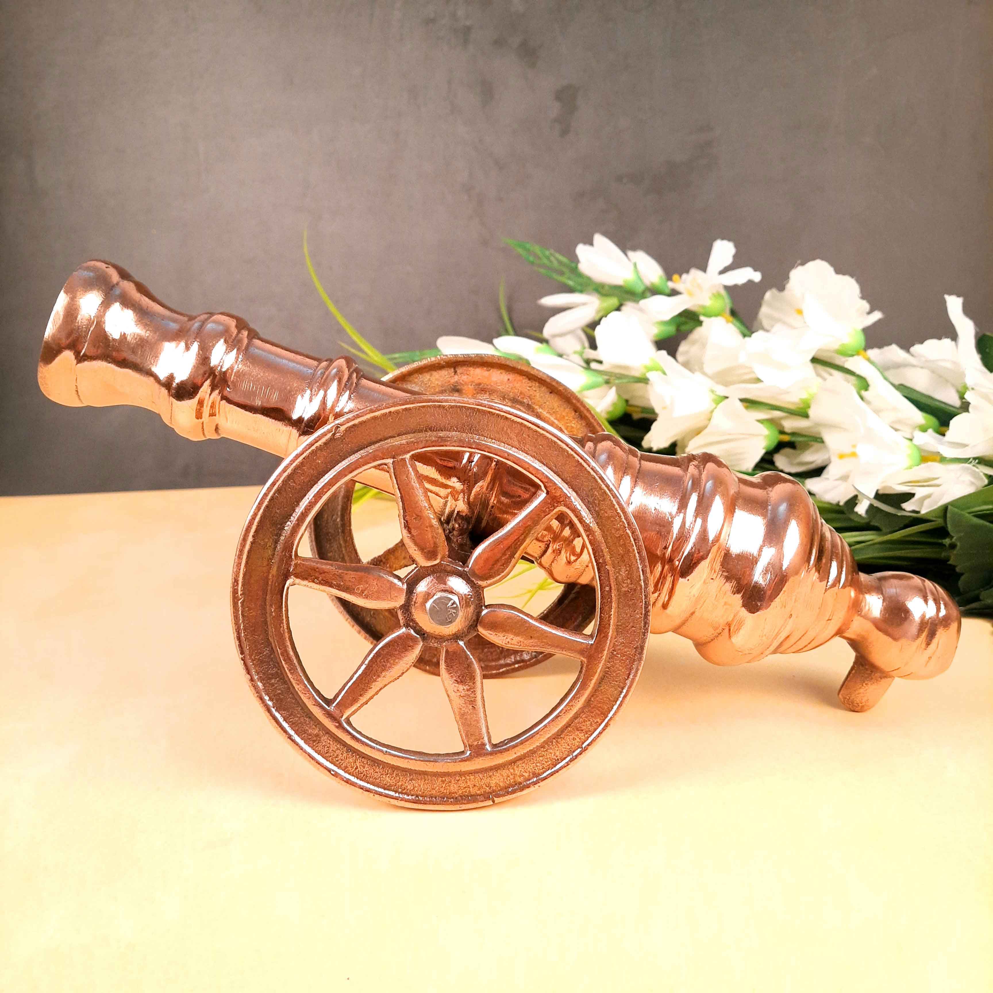 Cannon Barrel - Decorative Showpiece for Table & Office Decor - 13 Inch - Apkamart
