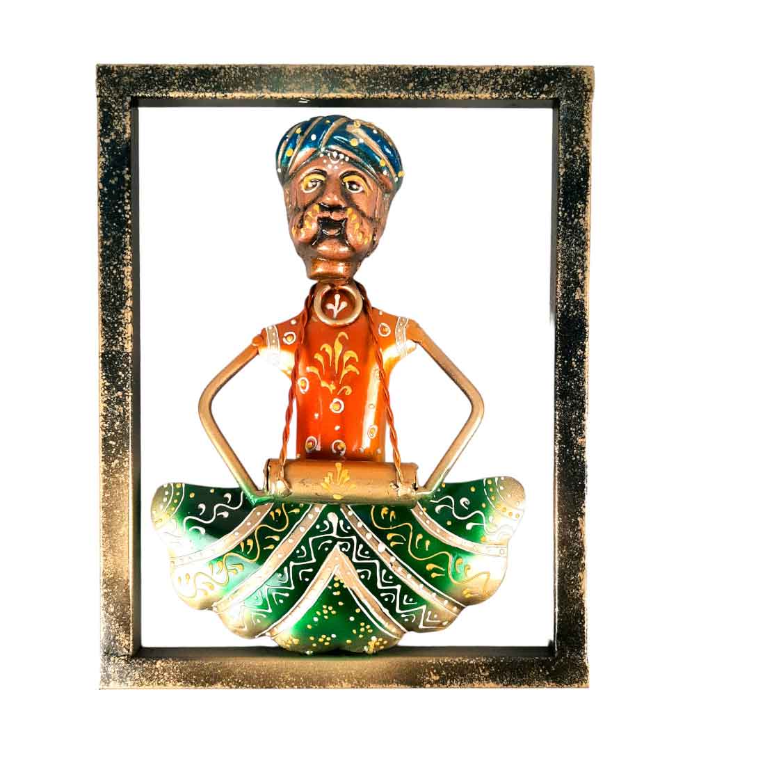 Musician Wall Hanging - Set of 3 | Traditional Wall Decor - For Home, Living Room & Gifts - 9 Inch - Apkamart