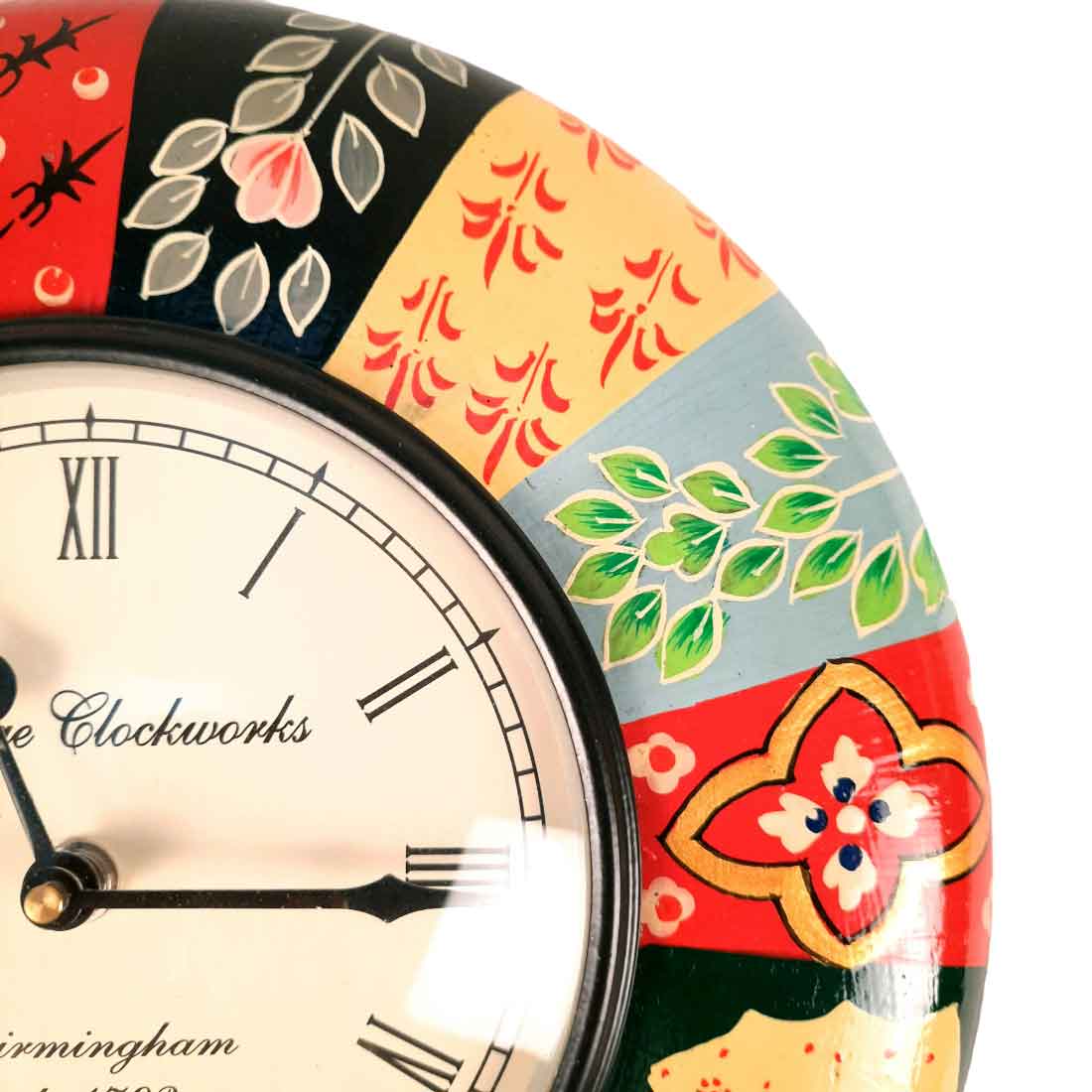 Wall Clock for Home | Wall Mount Analog Round Clock | Antique Deewar Ghadi - For Living Room, Bedroom, Hall, Office Decor & Gift- Apkamart #Style_Design 1