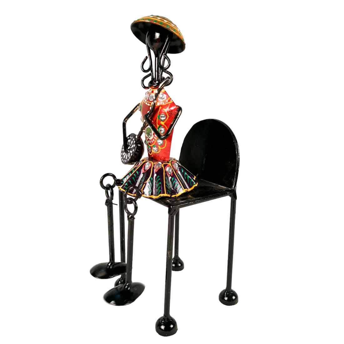 Musician Showpiece | Antique Showpiece - For Center Table Decoration- 11 Inch -Set of 3 - Apkamart