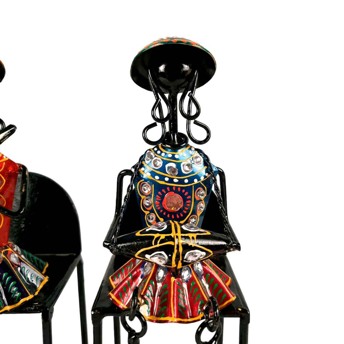 Musician Showpiece | Antique Showpiece - For Center Table Decoration- 11 Inch -Set of 3 - Apkamart