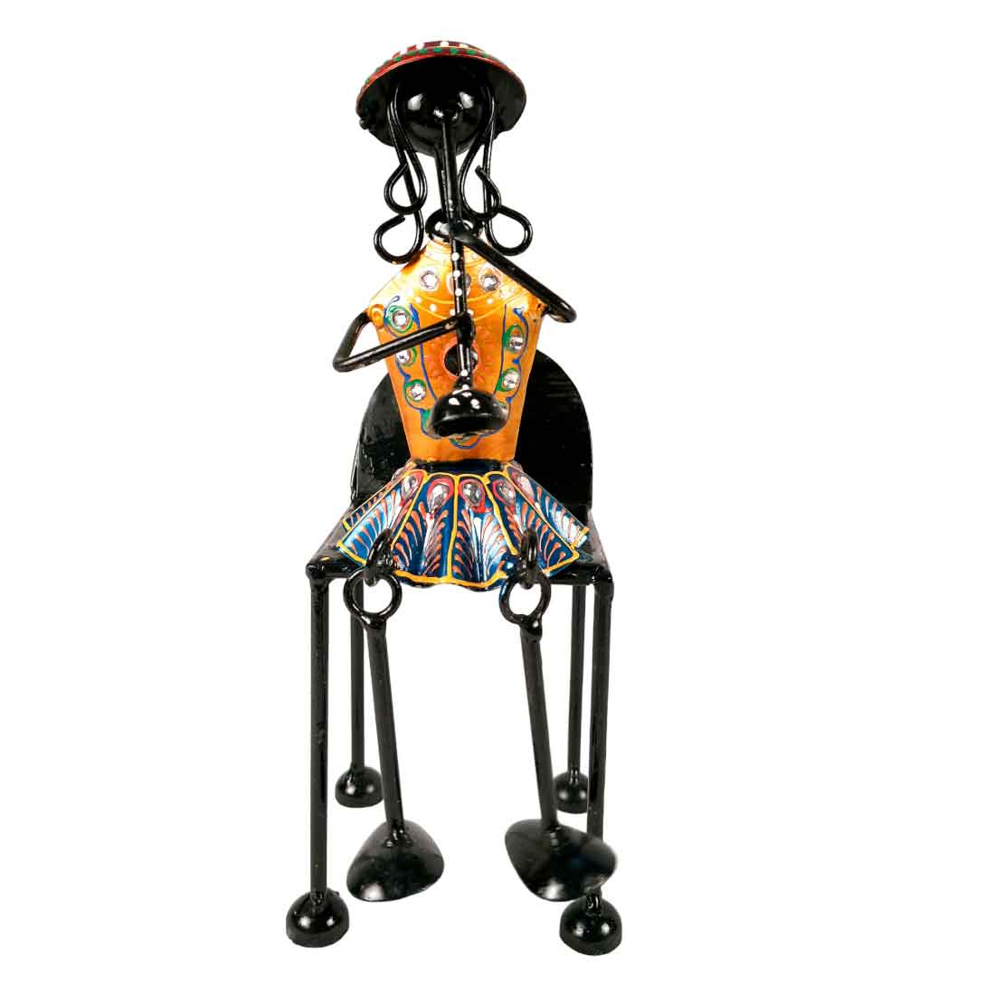 Musician Showpiece | Antique Showpiece - For Center Table Decoration- 11 Inch -Set of 3 - Apkamart