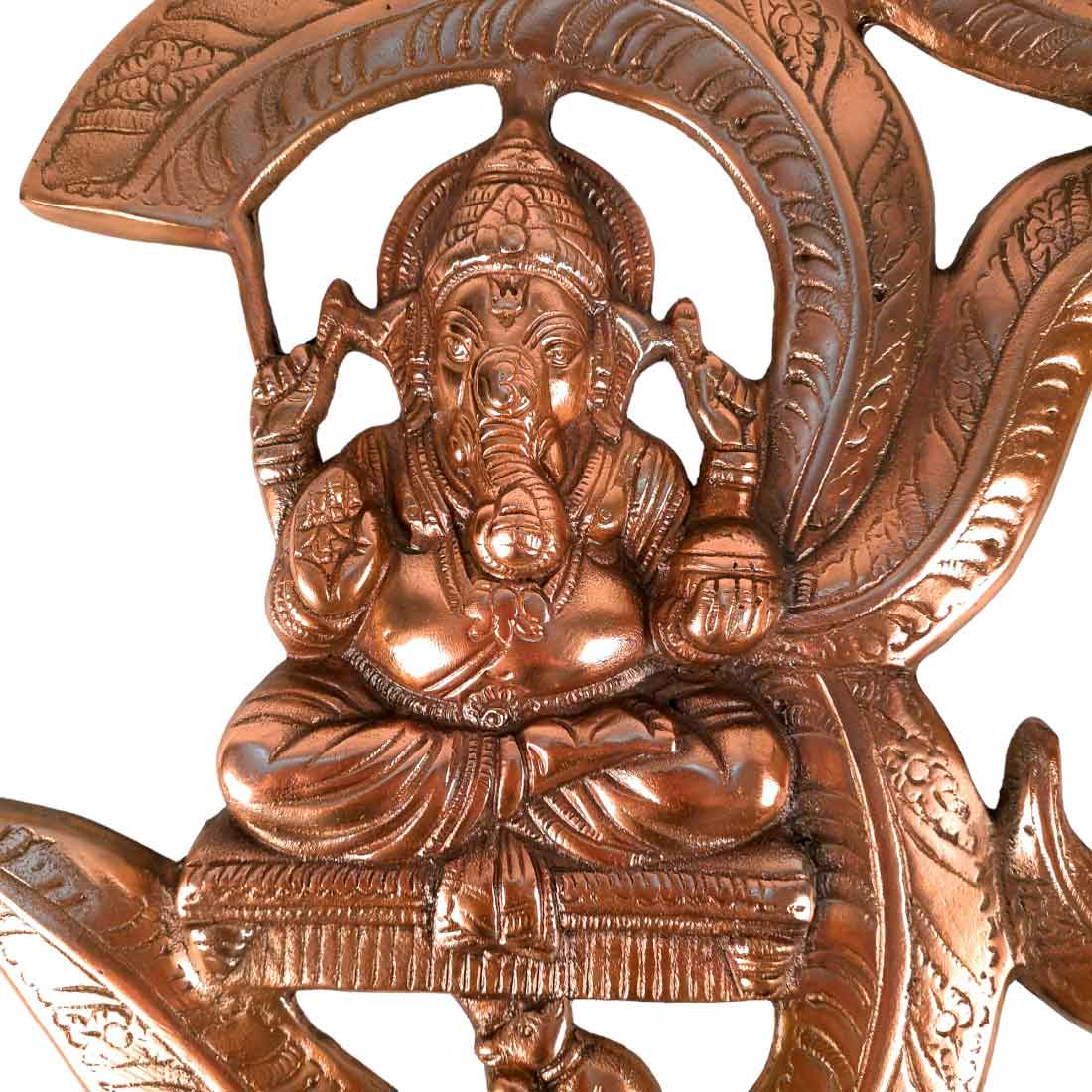 Ganesh Wall Hanging | Ganpati Wall Decor - For Home Decor & Gifts - 14 Inch - Apkamart