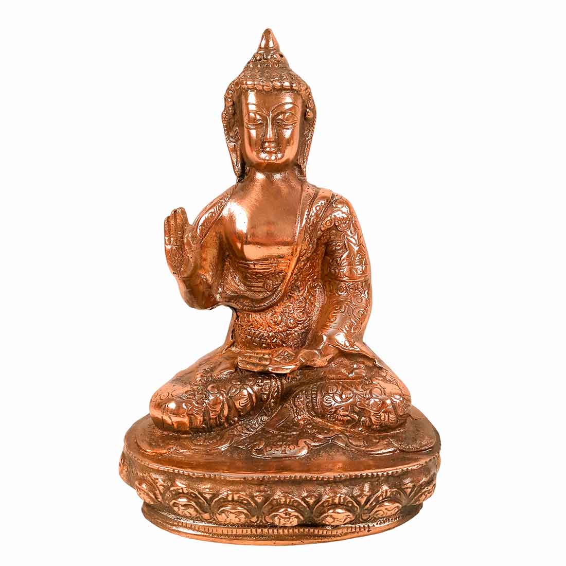 Buddha Statue - for Home & Garden Decor - 12 Inch- Apkamart