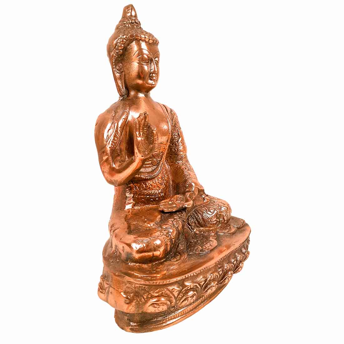Buddha Statue - for Home & Garden Decor - 12 Inch- Apkamart
