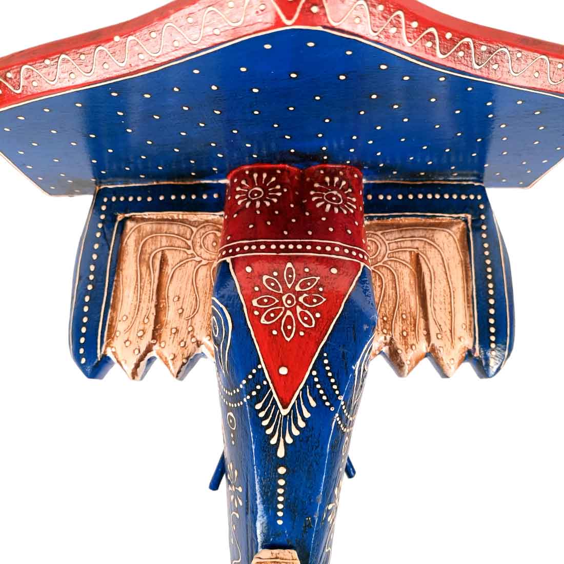 Wall Bracket - Elephant Design - For Living Room Interior Decoration - 12 Inch- Apkamart