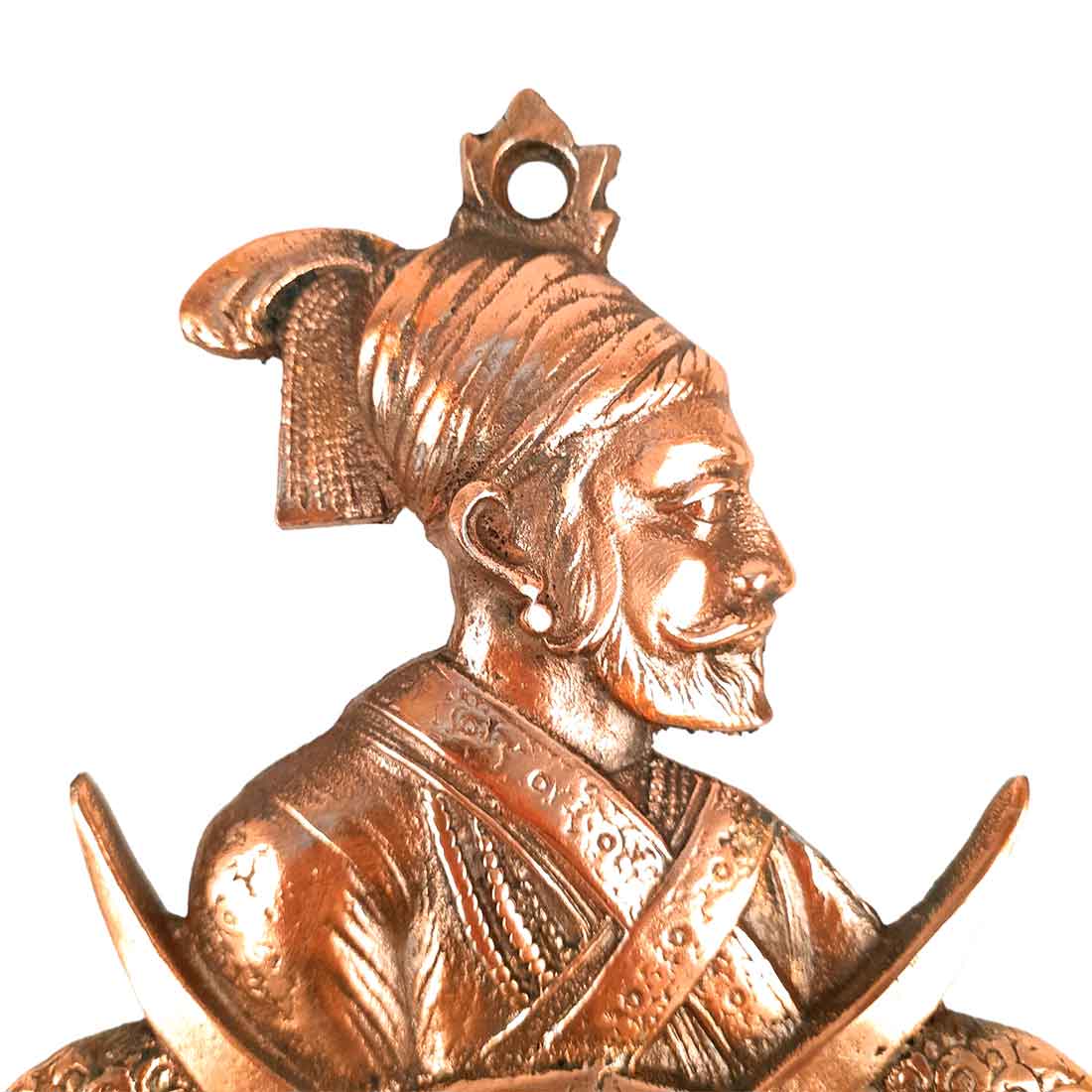Shivaji Maharaj Wall Hanging - For Home, Office & Schools - 9 Inch- Apkamart