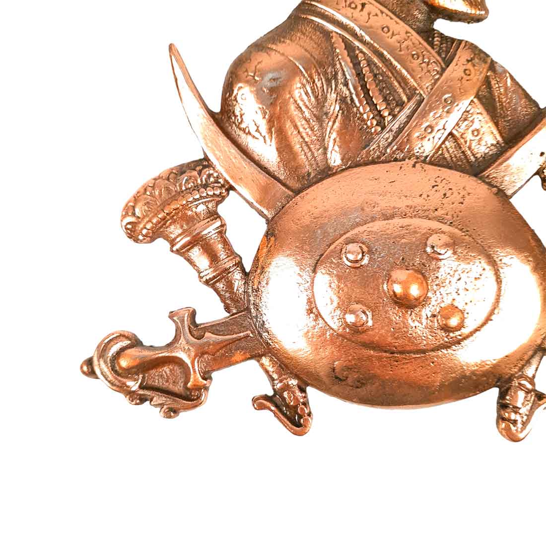 Shivaji Maharaj Wall Hanging - For Home, Office & Schools - 9 Inch- Apkamart