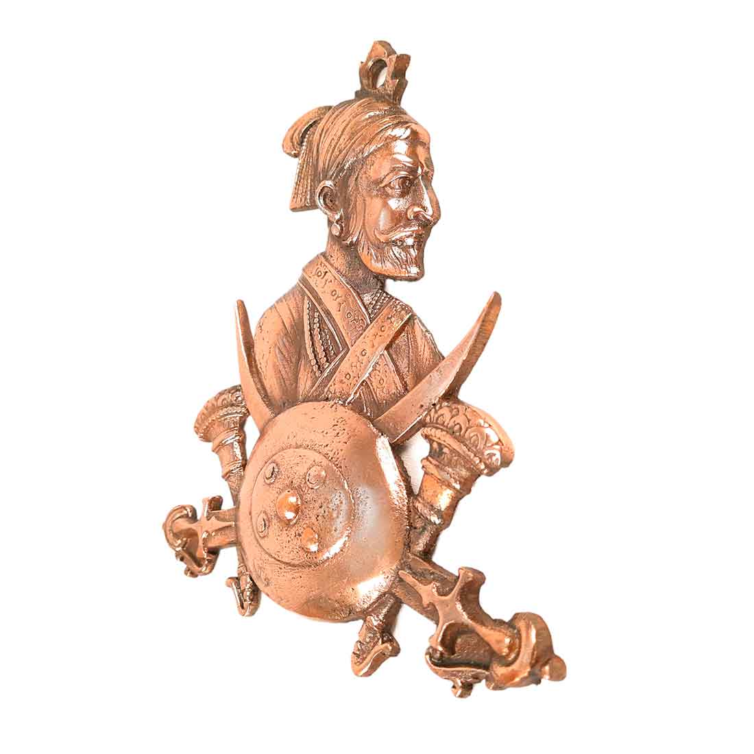 Shivaji Maharaj Wall Hanging - For Home, Office & Schools - 9 Inch- Apkamart