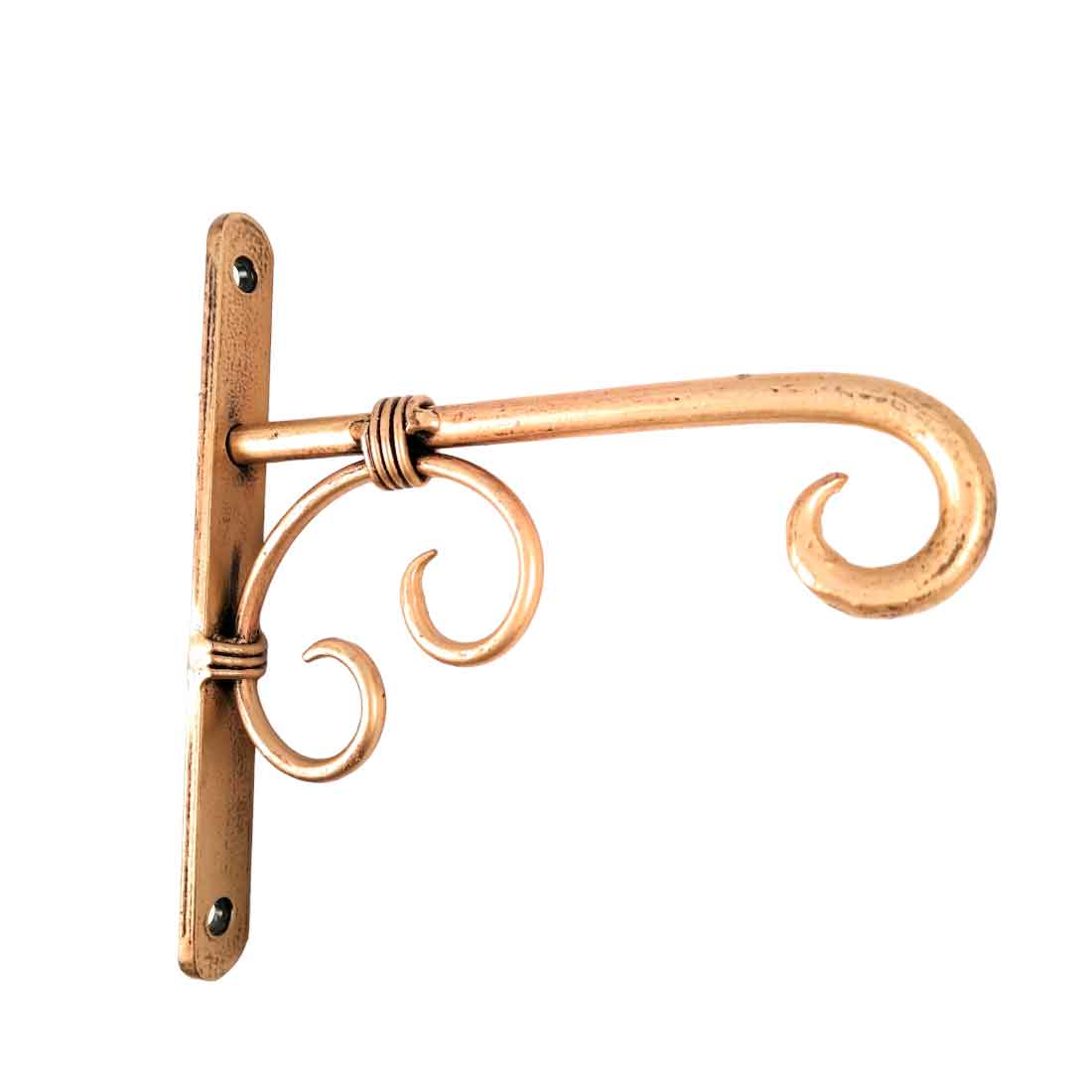 Metal Wall Hook - For Hanging Pots, Plants & Votives - 8 Inch -Apkamart #style_ pack of 1