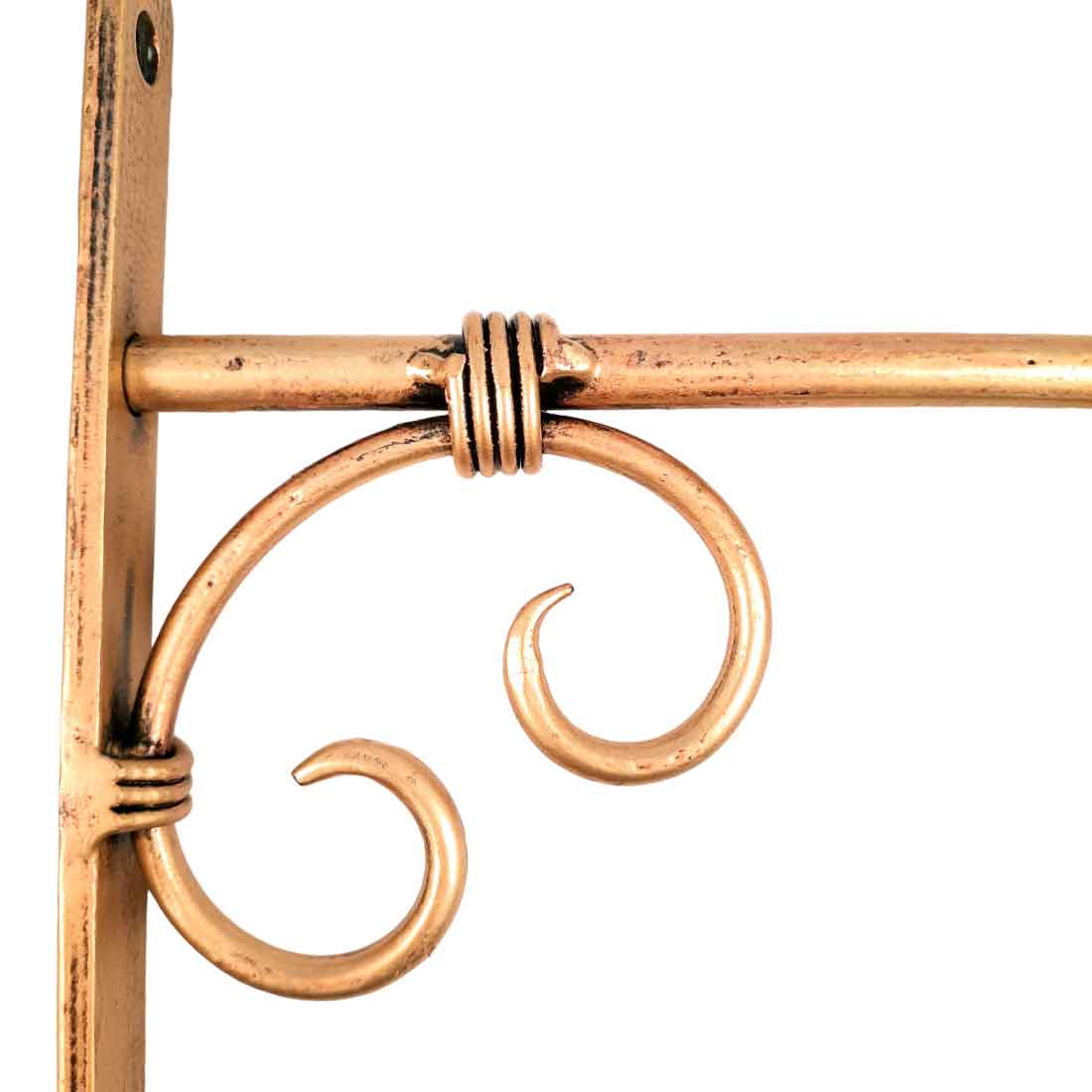 Metal Wall Hook - For Hanging Pots, Plants & Votives - 8 Inch -Apkamart #style_ pack of 2