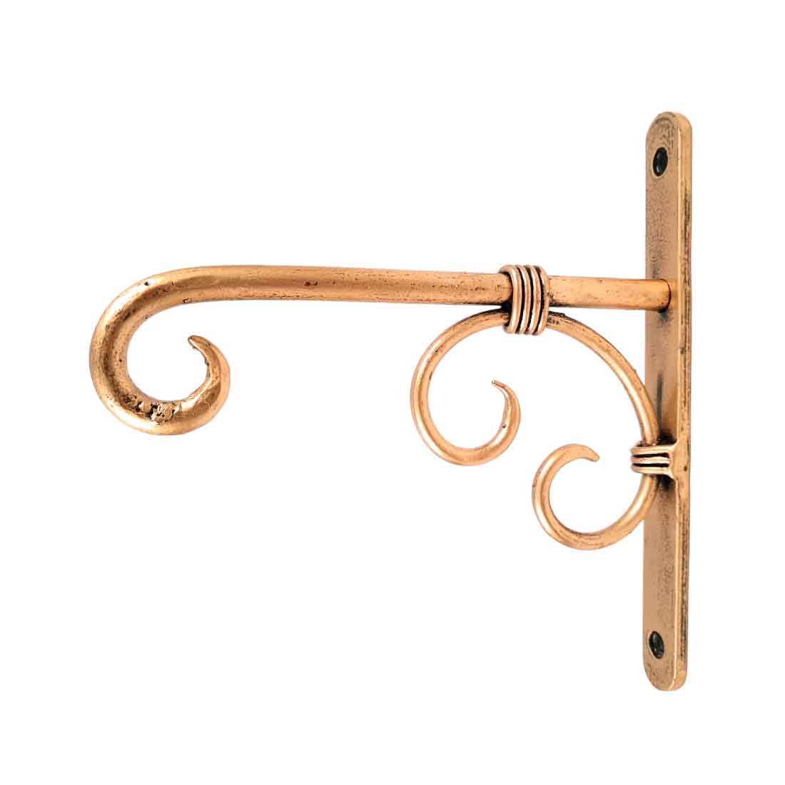 Metal Wall Hook - For Hanging Pots, Plants & Votives - 8 Inch -Apkamart #style_ pack of 2