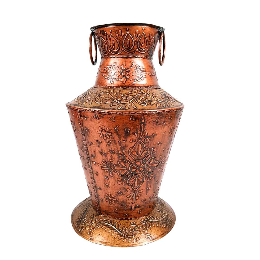 Big Flower Pot - Corner Flower Vase - For Living Room & Entrance -16 Inch-Apkamart