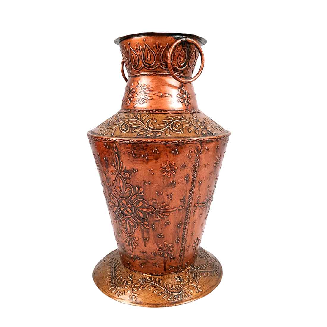 Big Flower Pot - Corner Flower Vase - For Living Room & Entrance -16 Inch-Apkamart