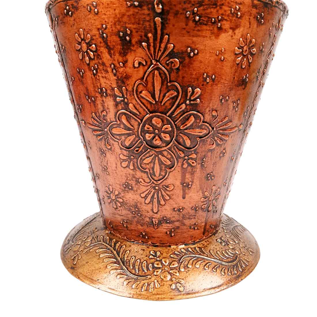 Big Flower Pot - Corner Flower Vase - For Living Room & Entrance -16 Inch-Apkamart