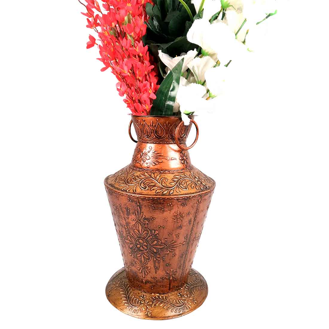 Big Flower Pot - Corner Flower Vase - For Living Room & Entrance -16 Inch-Apkamart