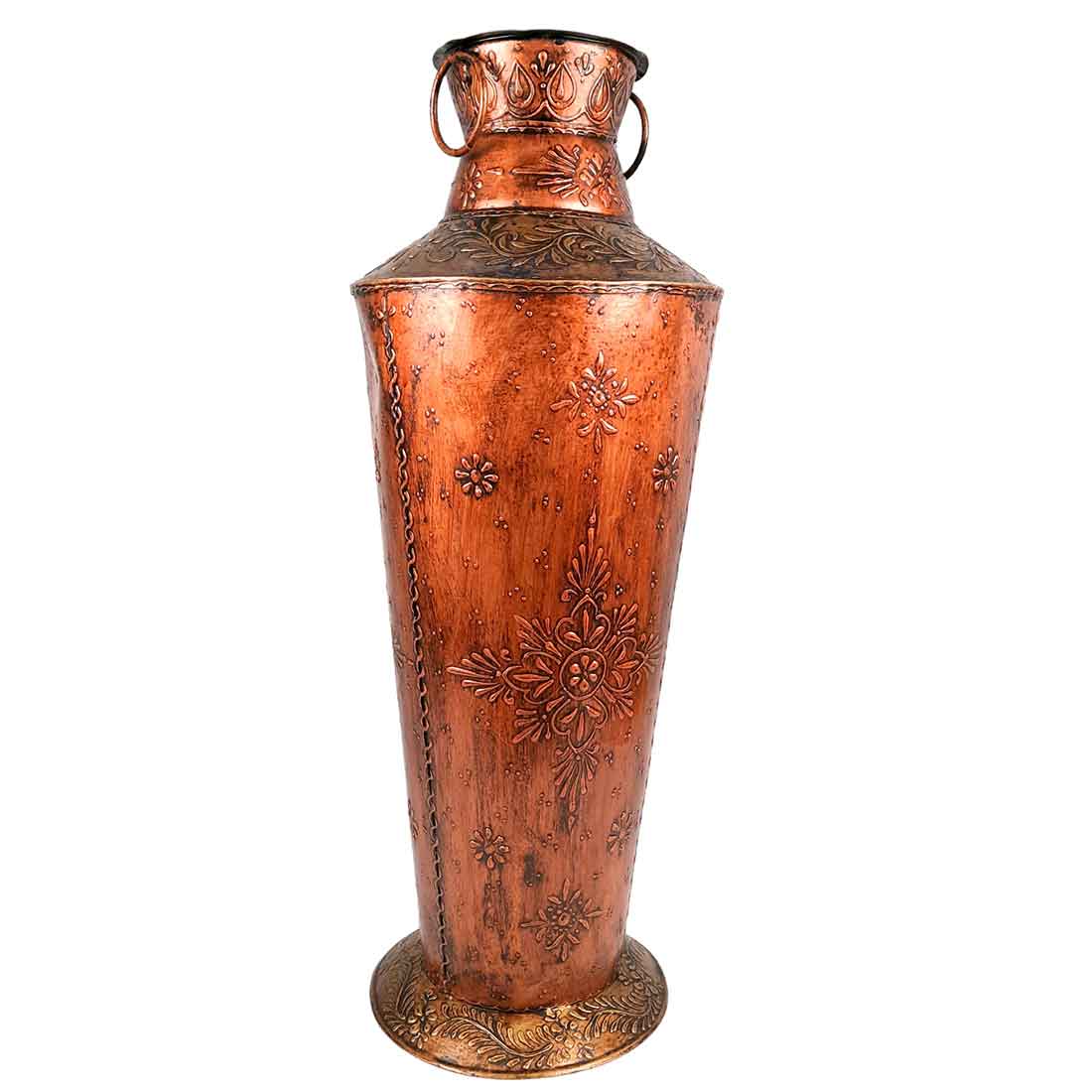 Corner Big Flower Vase | Big Flower Pot - for Living Room - 26 inch- Apkamart