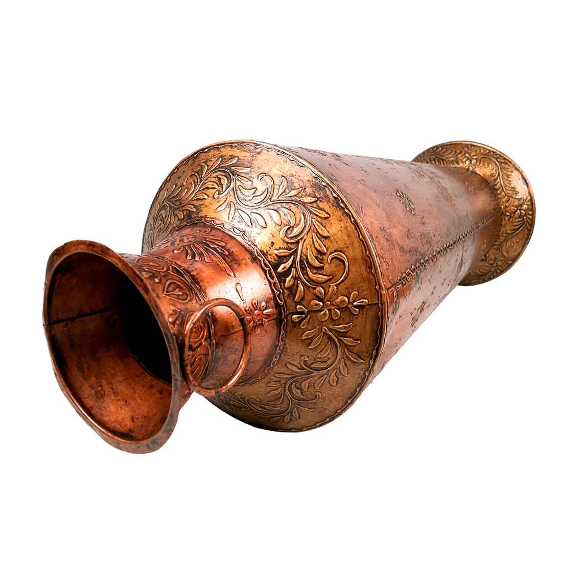 Corner Big Flower Vase | Big Flower Pot - for Living Room - 26 inch- Apkamart