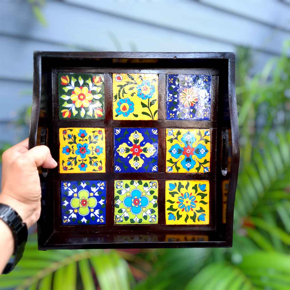 Decorative Tray - 12 Inch- Apkamart