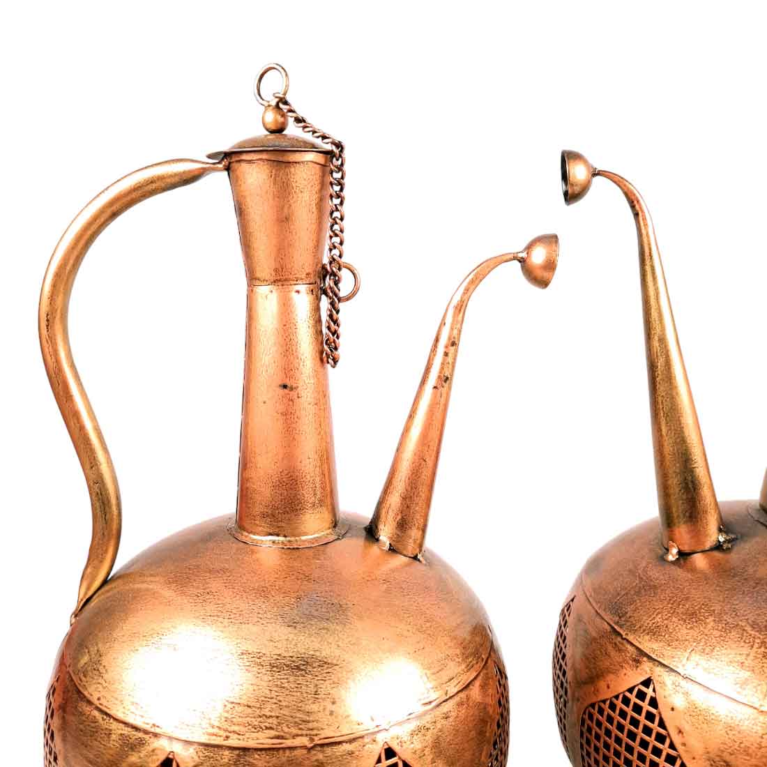 Vintage Surahi T Light for Hall & Living Room - Set of 2 (Small & Big)- Apkamart