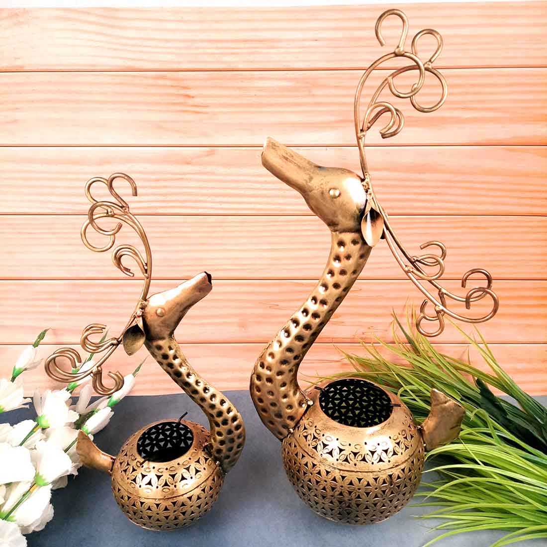 Dear T Light Set | Side Table Lamp for Living Room - 22 Inch (Set of 2) - Apkamart